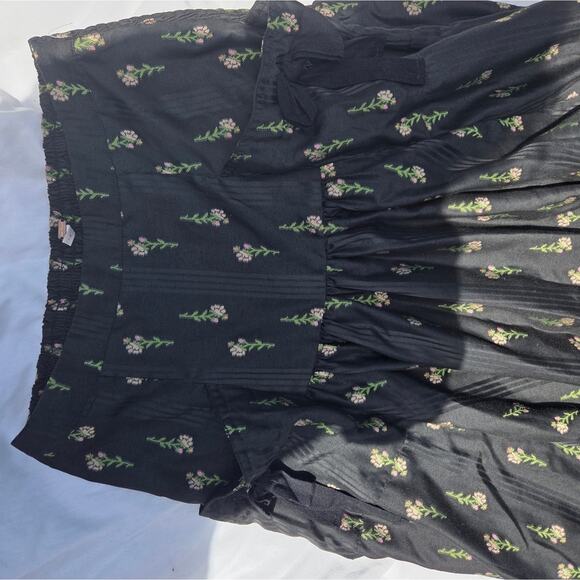 Free People Rowena Covertible Maxi Skirt Sz Med - Picture 9 of 11